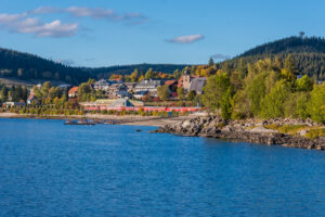 Schluchsee lake in the blackforest